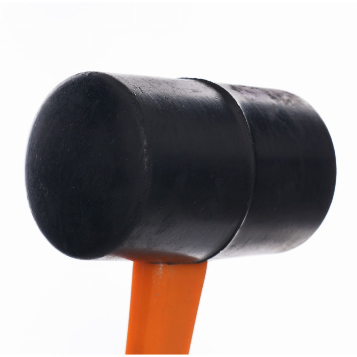 Młotek gumowy z rączką fiberglass KD902