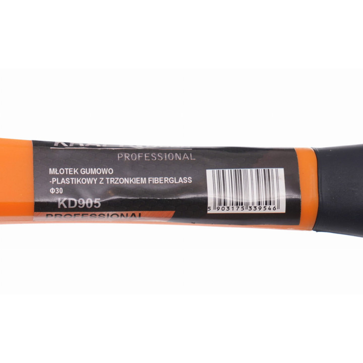Młotek gumowo plastikowy fiberglass KD905