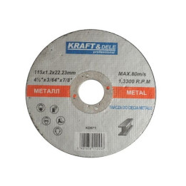 Tarcza do metalu 115x1,2x22,23 KD971