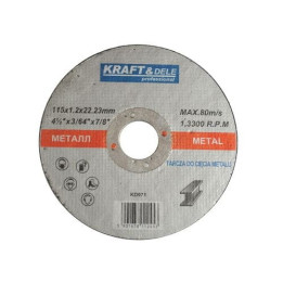 Tarcza do metalu 115x1,0x22,23 KD970