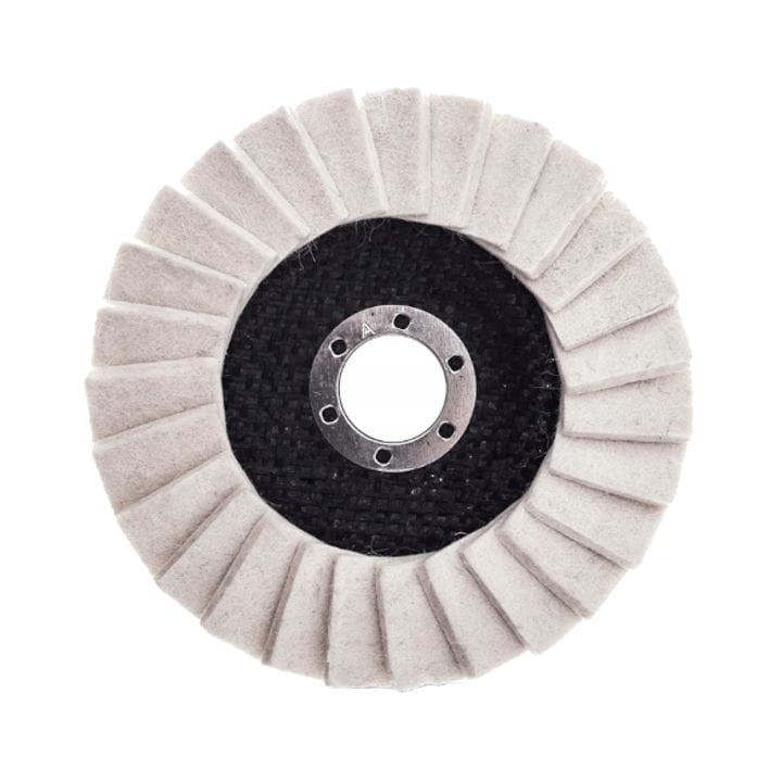 Tarcza filcowa filc do polerowania metalu 125mm KD959