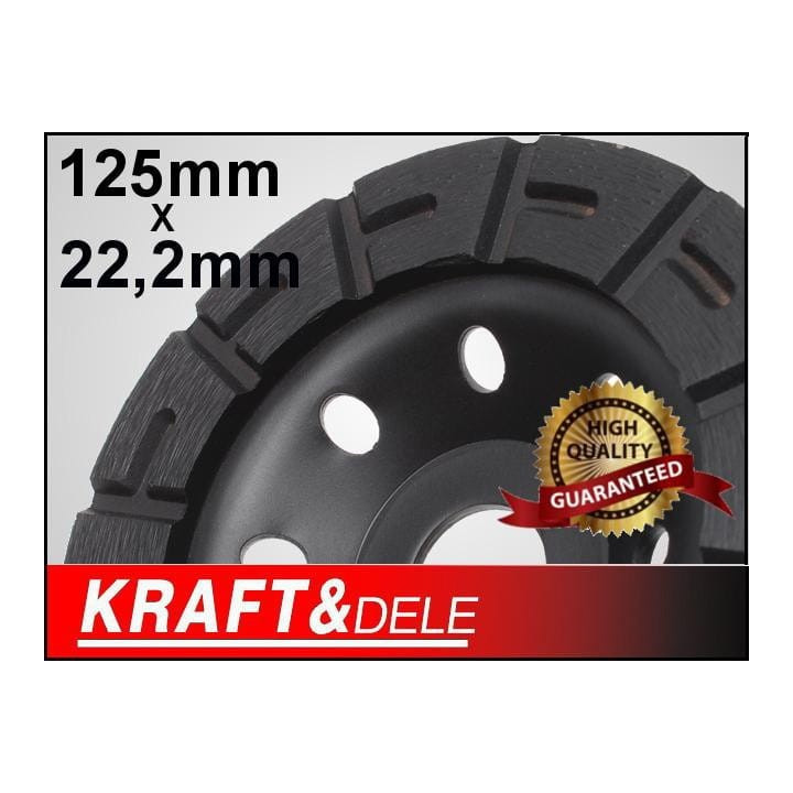TARCZA SZLIFIERSKA 125x22,2 DO BETONU U