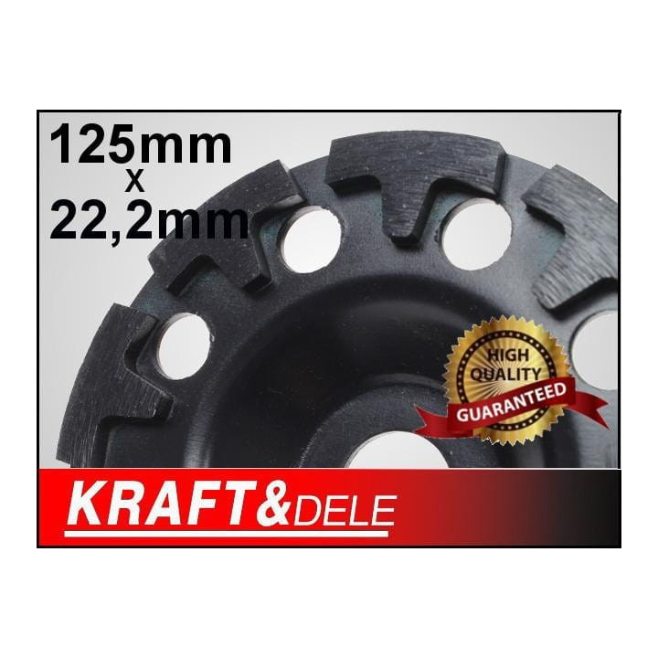 TARCZA SZLIFIERSKA 125x22,2 DO BETONU T