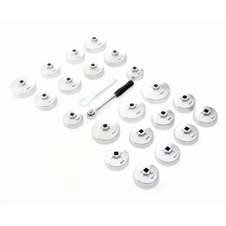 Zestaw nasadek do filtrów oleju 23 szt. KD10501