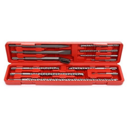 Zestaw 9 wierteł S4 + 3 dłuta SDS+ KD10206