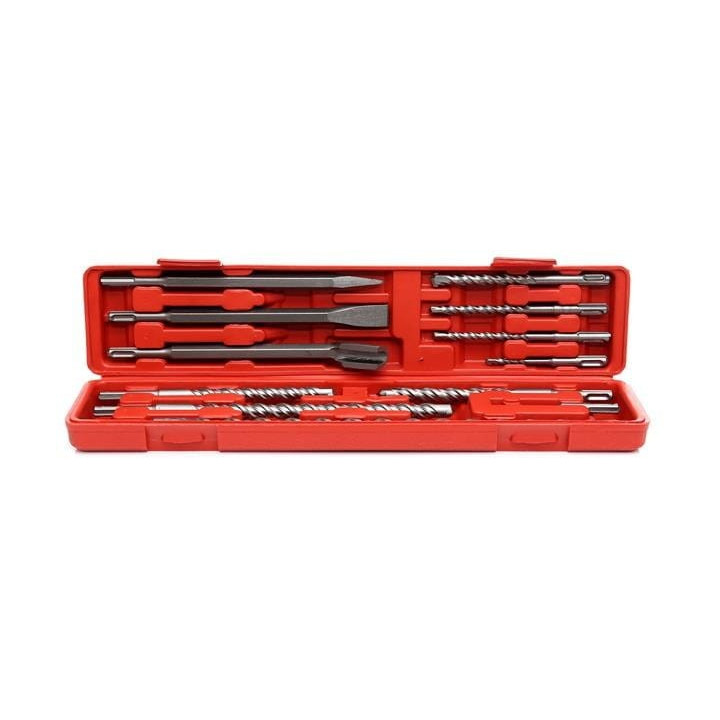 Zestaw 9 wierteł S4 + 3 dłuta SDS+ KD10206