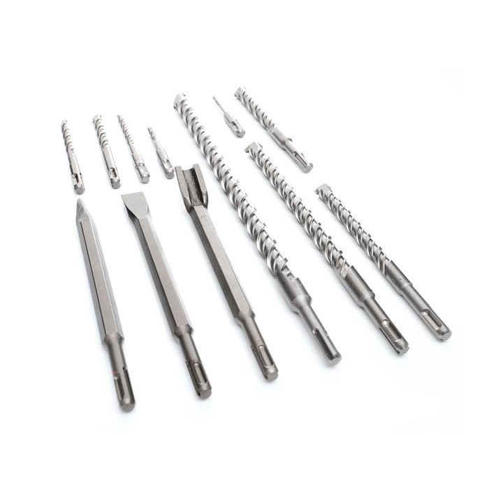 Zestaw 9 wierteł S4 + 3 dłuta SDS+ KD10206
