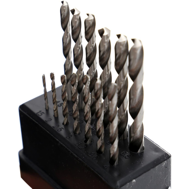 Wiertła do metalu i drewna HSS 13szt. KD10223