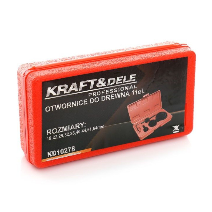 Otwornice do drewna 11 el. KD10278