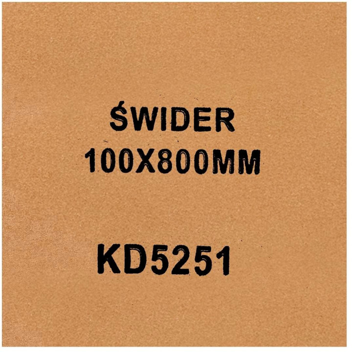 WIERTŁO DO WIERTNICY 100x800mm KD5251