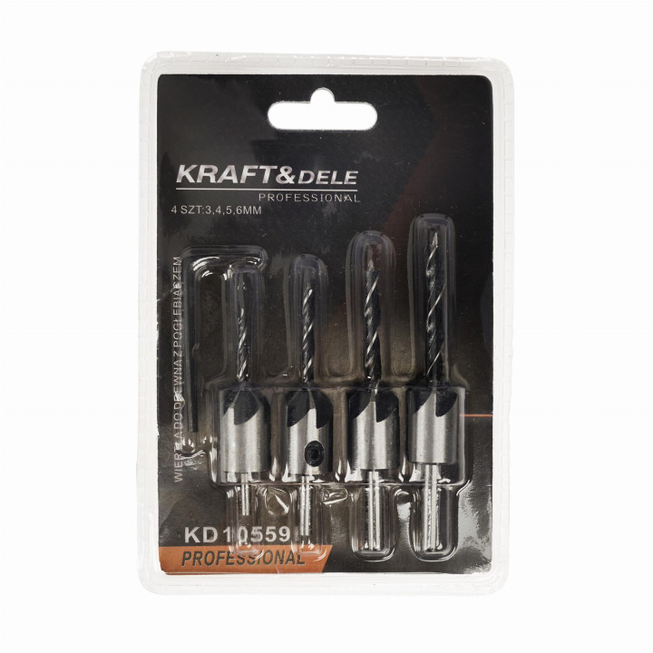 Wiertła do drewna z pogłębiaczem regulowane KD10559