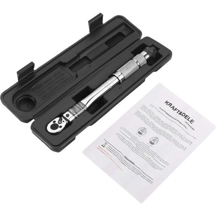 Klucz dynamometryczny 1/4" 5-25Nm KD10204