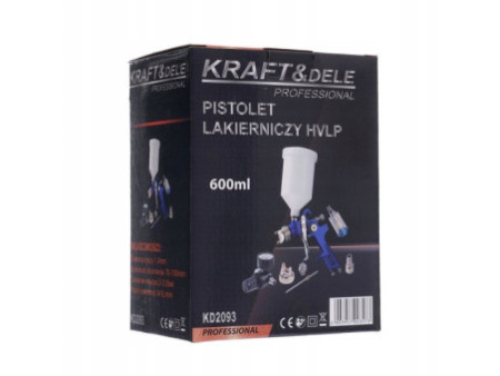 PISTOLET LAKIERNICZY HVLP 600ML 1,4MM KD2093