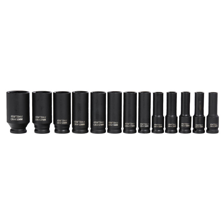 Zestaw Nasadek Udarowych 1/2" 10-30mm KD10521