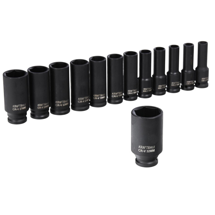 Zestaw Nasadek Udarowych 1/2" 10-30mm KD10521