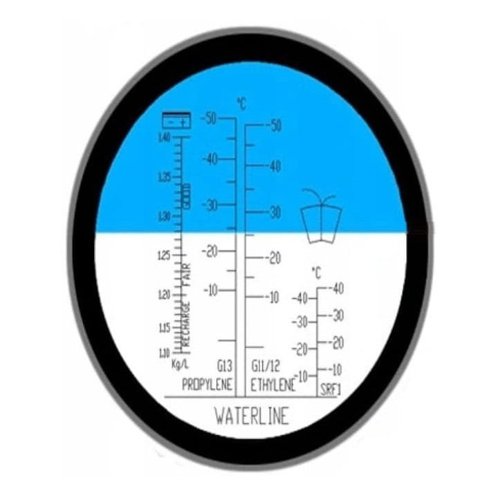 Refraktometr tester płynu chłodniczego elektrolitu KD10541