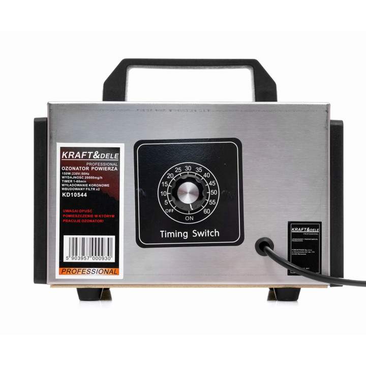 Generator ozonu ozonator 150W + filtry KD10544