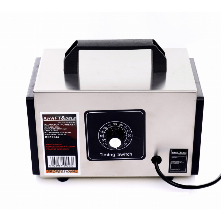 Generator ozonu ozonator 150W + filtry KD10544