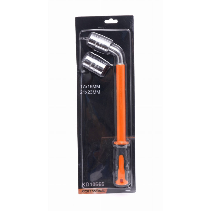 Teleskopowy klucz z nasadkami 17x19mm 21x23mm KD10565