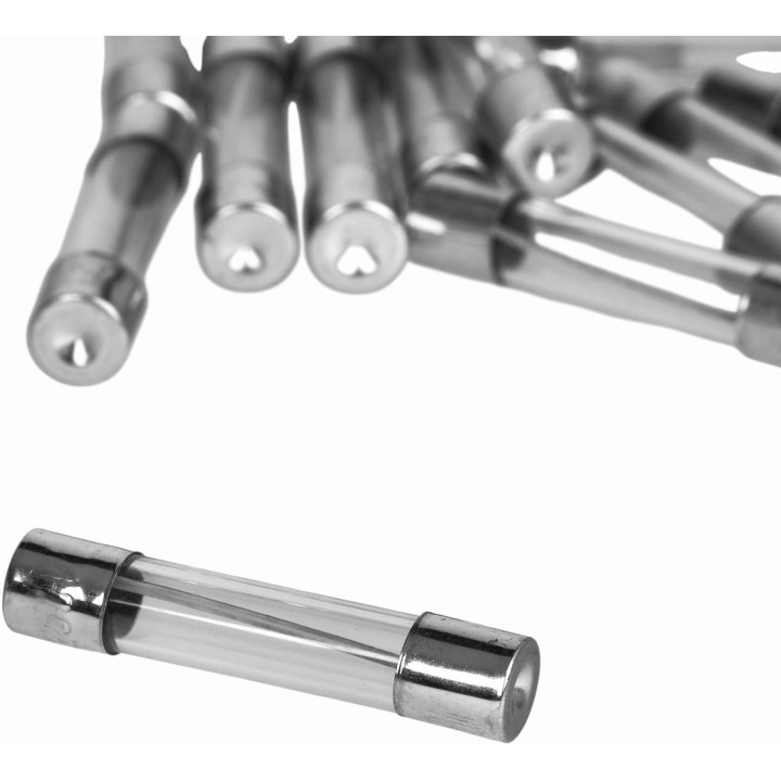 Bezpieczniki szklane 120szt.  5-30A KD1302