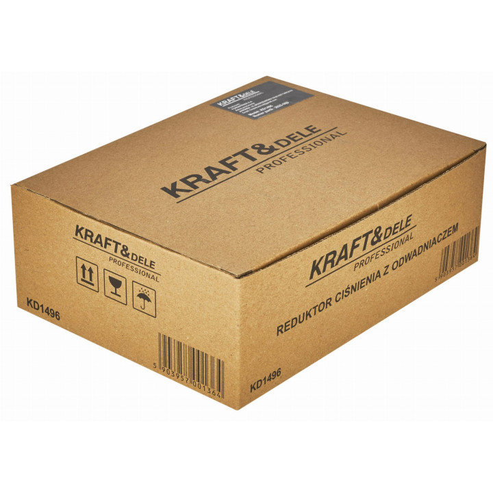 Reduktor ciśnienia z odwadniaczem i smarownicą 1/2" KD1496