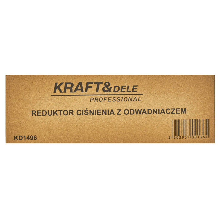 Reduktor ciśnienia z odwadniaczem i smarownicą 1/2" KD1496