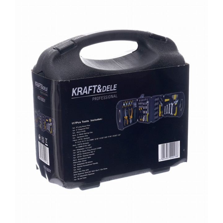Zestaw narzędzi 117 el. w walizce KD10831