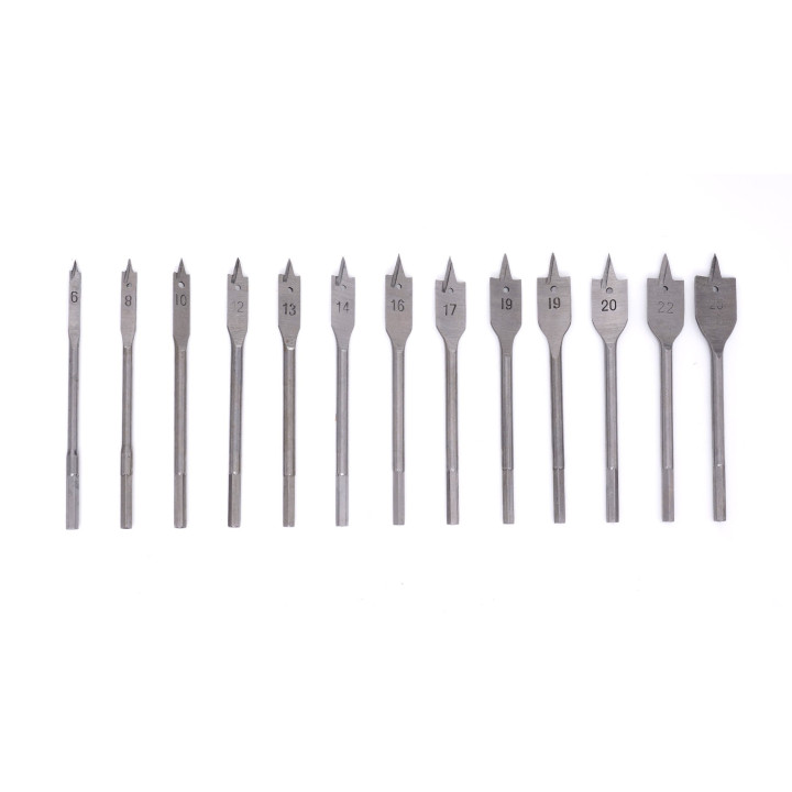 Wiertła łopatkowe  13szt. KD10549