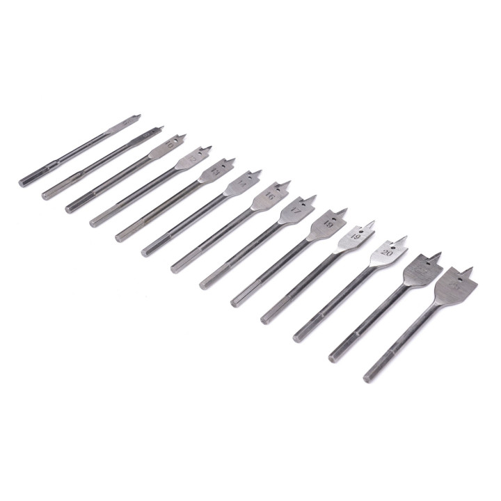 Wiertła łopatkowe  13szt. KD10549