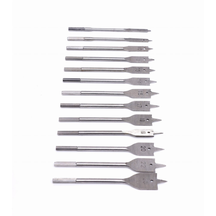 Wiertła łopatkowe  13szt. KD10549