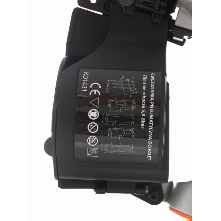 GWOŹDZIARKA PNEUMATYCZNA DO PALET 120PSI KD1431