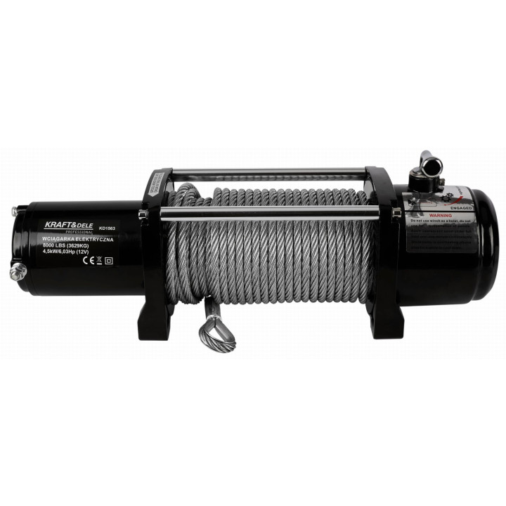 Wyciągarka - Wciągarka elektryczna KD1563 8000LBS 12V