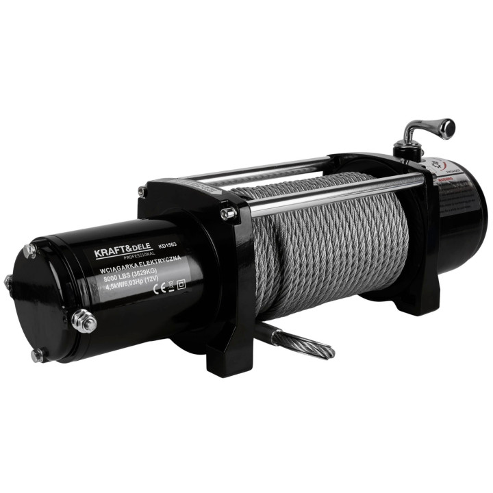 Wyciągarka - Wciągarka elektryczna KD1563 8000LBS 12V