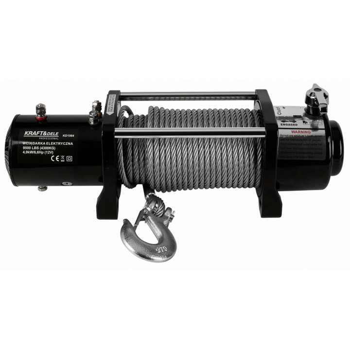 Wyciągarka - Wciągarka elektryczna KD1564 9500LBS 12V
