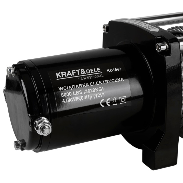 Wyciągarka - Wciągarka elektryczna KD1563 8000LBS 12V