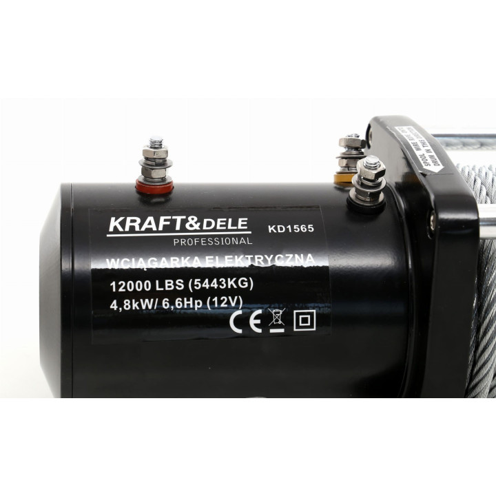 Wyciągarka - Wciągarka elektryczna KD1565 12000LBS 12V