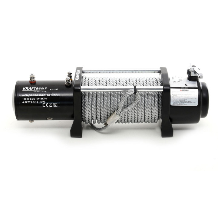 Wyciągarka - Wciągarka elektryczna KD1565 12000LBS 12V