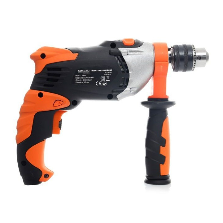 Elektryczna wiertarka udarowa 1700W KD1686