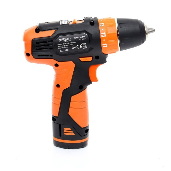 Wkrętarka 12V Li-Ion KD1670