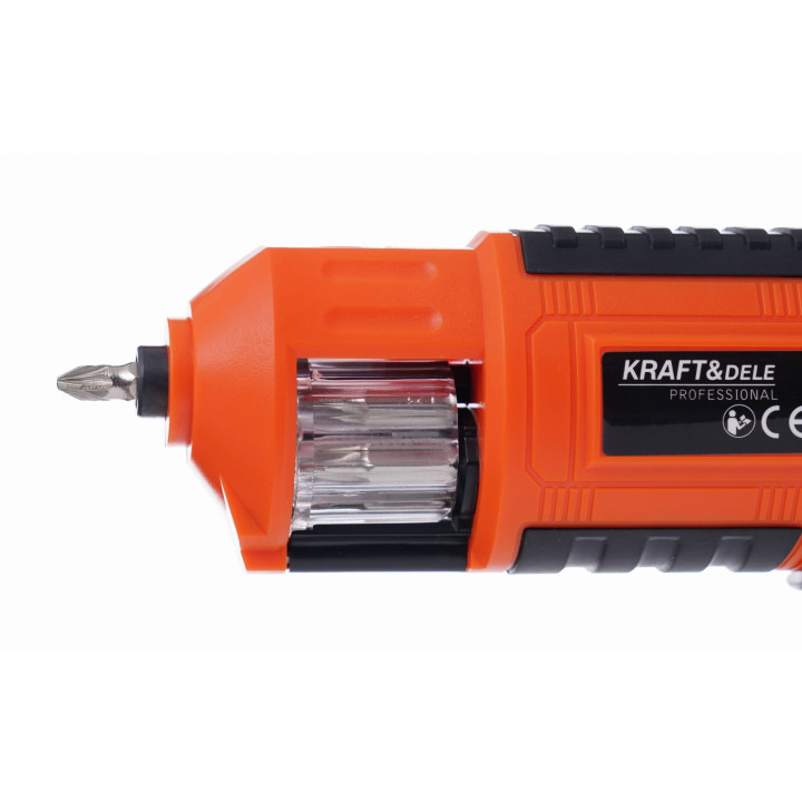 Wkrętarka AKU 1300mAh LED + Bity KD1574