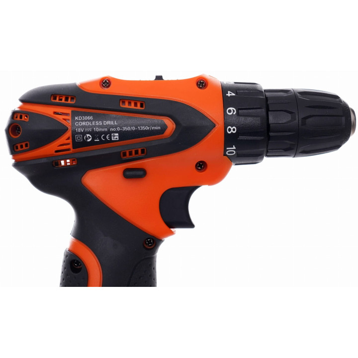 Wkrętarka wiertarka 18V Li-ion KD3066