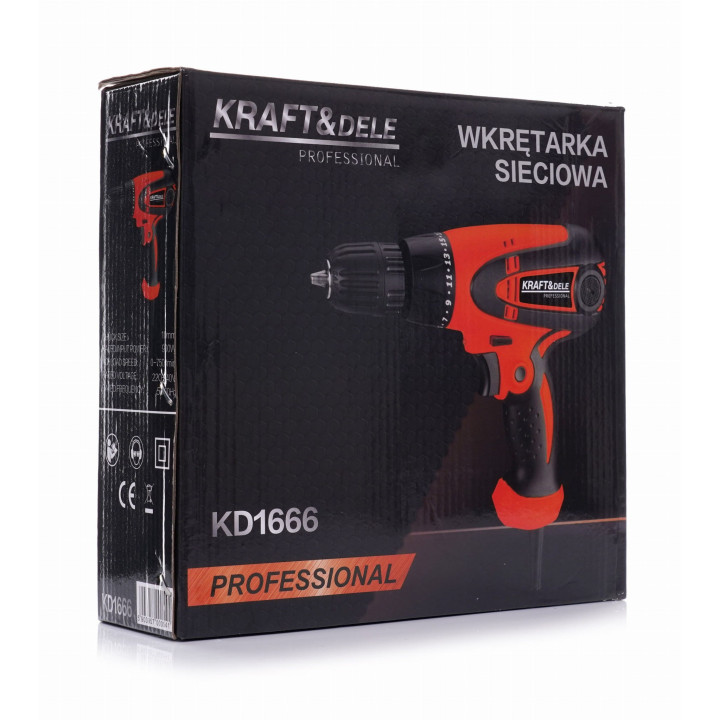 Wkrętarka wiertarka sieciowa 900W KD1666