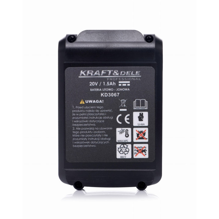 Wkrętarka wiertarka akumulatorowa 20V Li-ion LCD KD3067
