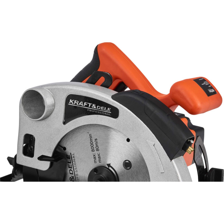 Pilarka ręczna tarczowa 2850W + laser KD1719