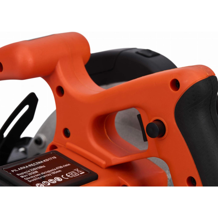 Pilarka ręczna tarczowa 2850W + laser KD1719