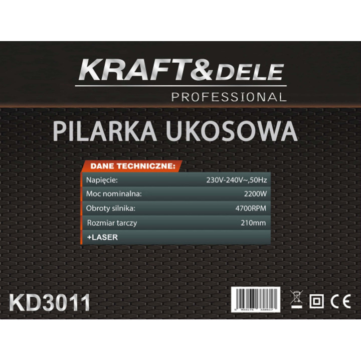 Pilarka ukosowa 2200W KD3011