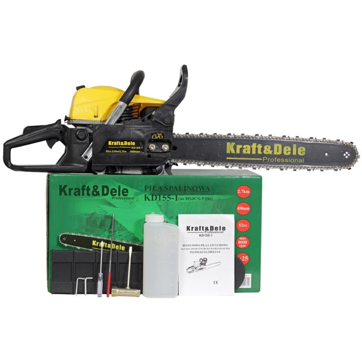 Piła spalinowa 2,7KM 45cm KD155-1