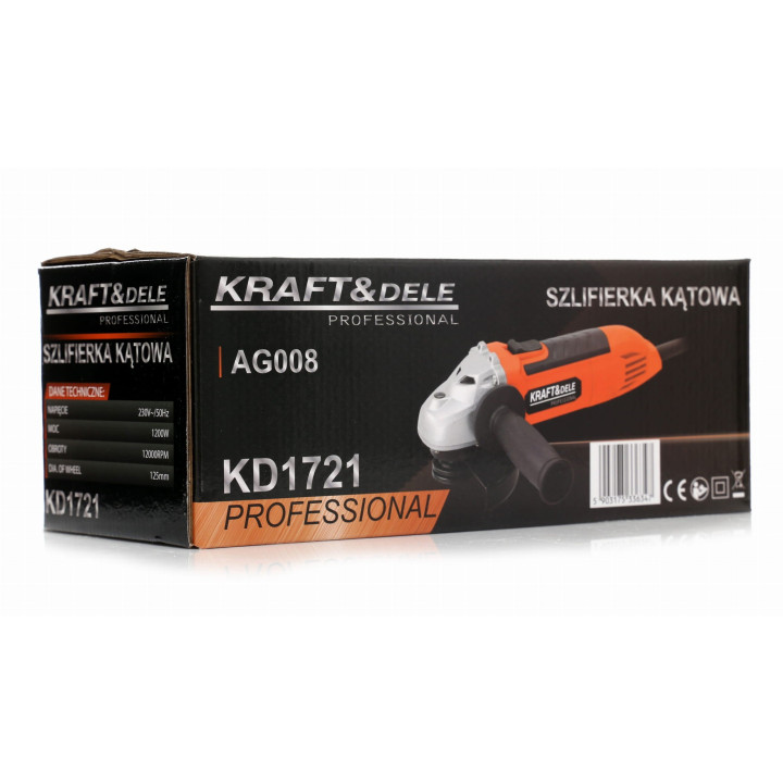 SZLIFIERKA KĄTOWA 1200W KD1721