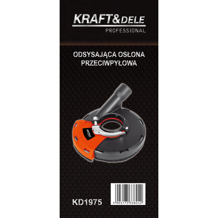 Odsysająca osłona przeciwpyłowa 125mm KD1975