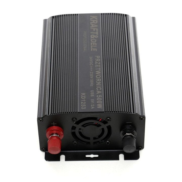 Przetwornica samochodowa 500W 12/24V - 230V